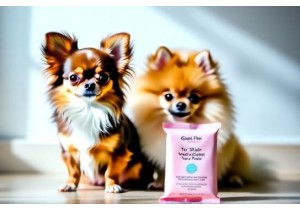 Tearstain Removal Wipes for pH-Balanced Toy Breed Eyes