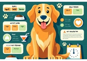 Golden Retriever Feeding Schedule by Age & Activity