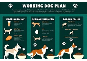 Diet Plan for High Metabolism Breeds: Husky, German Sheph...