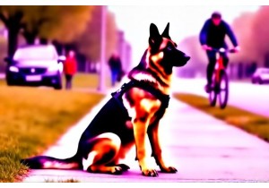 German Shepherd Training: Calm Focus Amidst Distractions