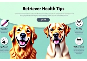 Retriever Health Tips: Vaccinations, Parasites & Wellness