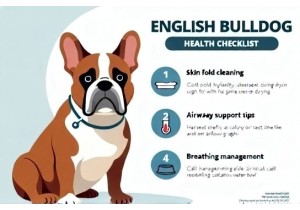 English Bulldog Health Checklist for Skin Fold Hygiene an...